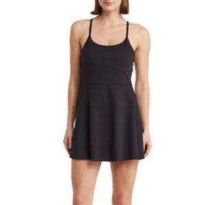 Zella Purple Mini Dress with Shorts